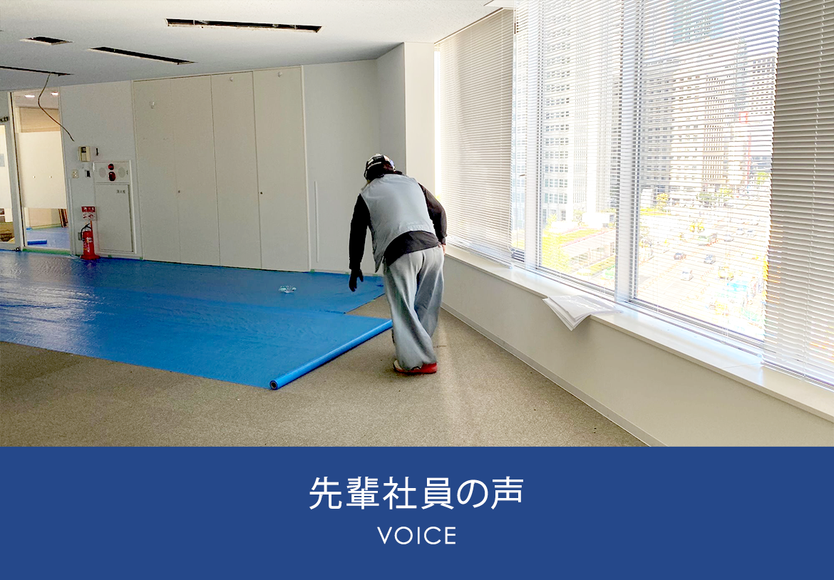 先輩社員の声